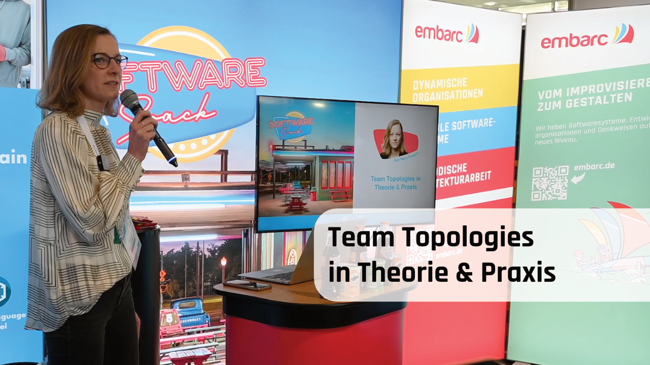 Teaser-Bild für video: Video Aufzeichnung vom Software-Snack: Team Topologies in Theorie & Praxis