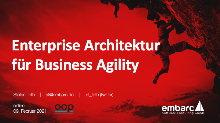 Teaser-Bild für pdf: Enterprise-Architektur für Business Agility