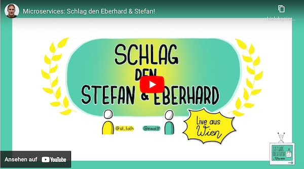 Teaser-Bild für Video: Microservices: Schlag den Stefan & Eberhard!