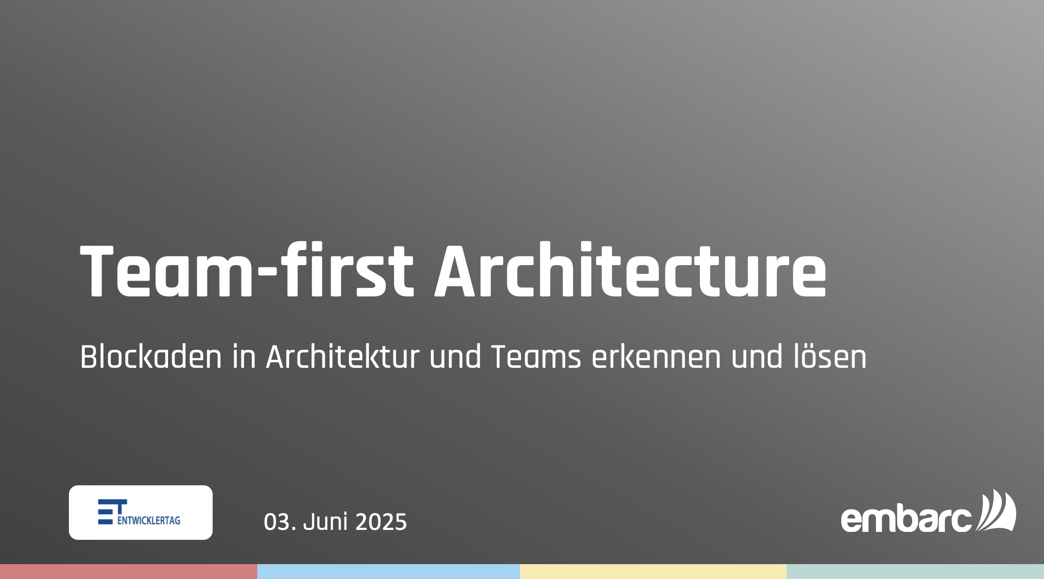 Teaser-Bild für pdf: Team-first Architecture: Blockaden in Architektur und Teams erkennen und lösen