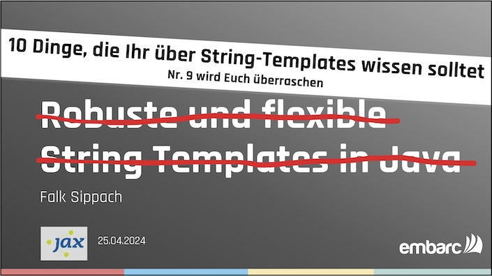 Teaser-Bild für pdf: Robuste und flexible String Templates in Java