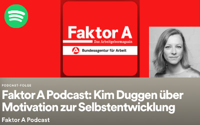 Teaser-Bild für Podcast: Faktor A Podcast: Über Motivation zur Selbstentwicklung