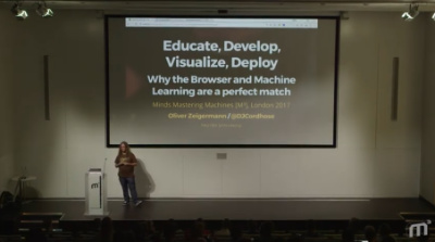 Teaser-Bild für Video: Machine Learning with JavaScript in the browser – An overview