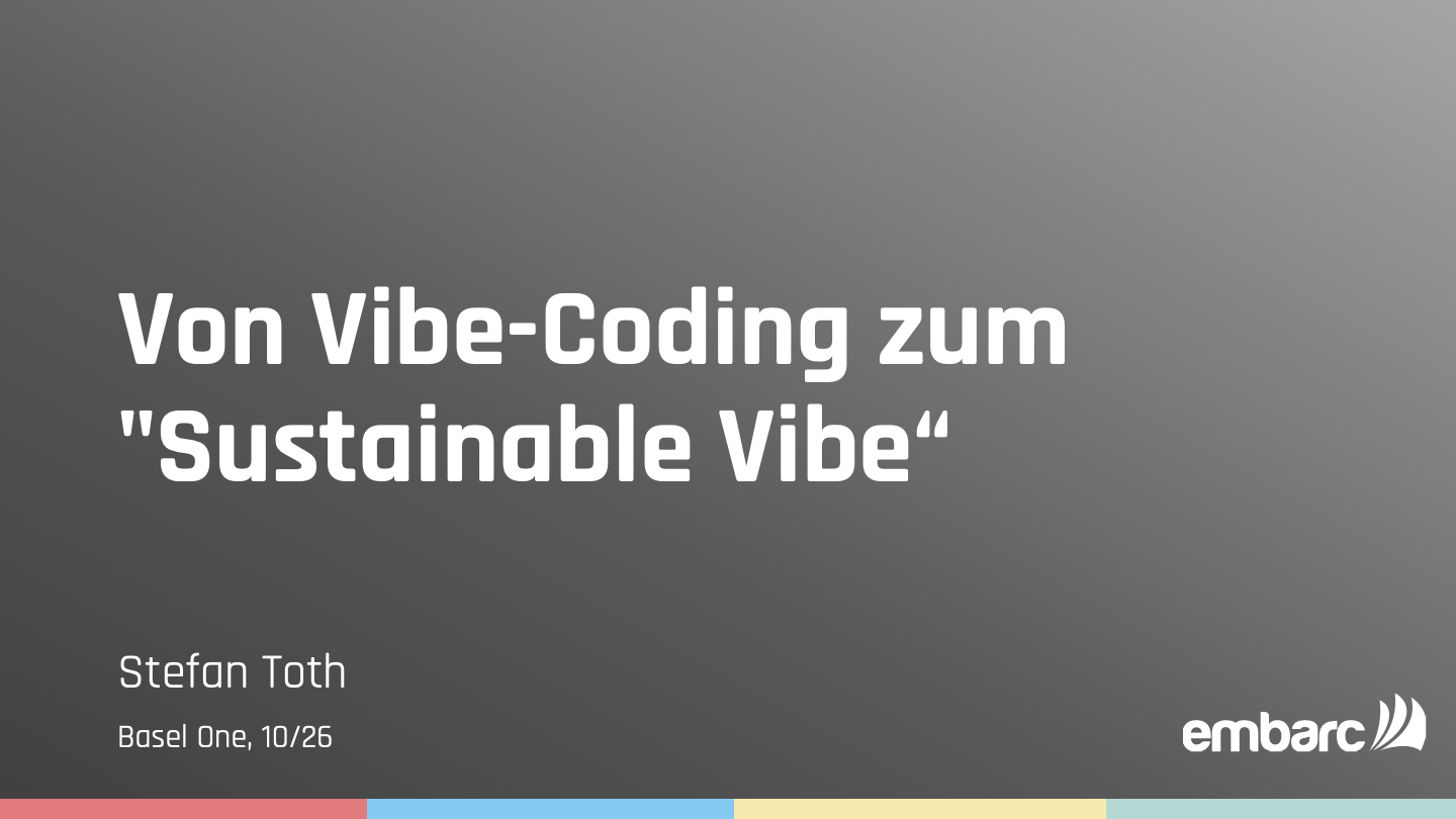 Von Vibe-Coding zum Sustainable Vibe