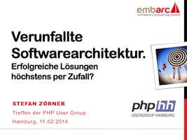 Teaser-Bild für pdf: Verunfallte Softwarearchitektur