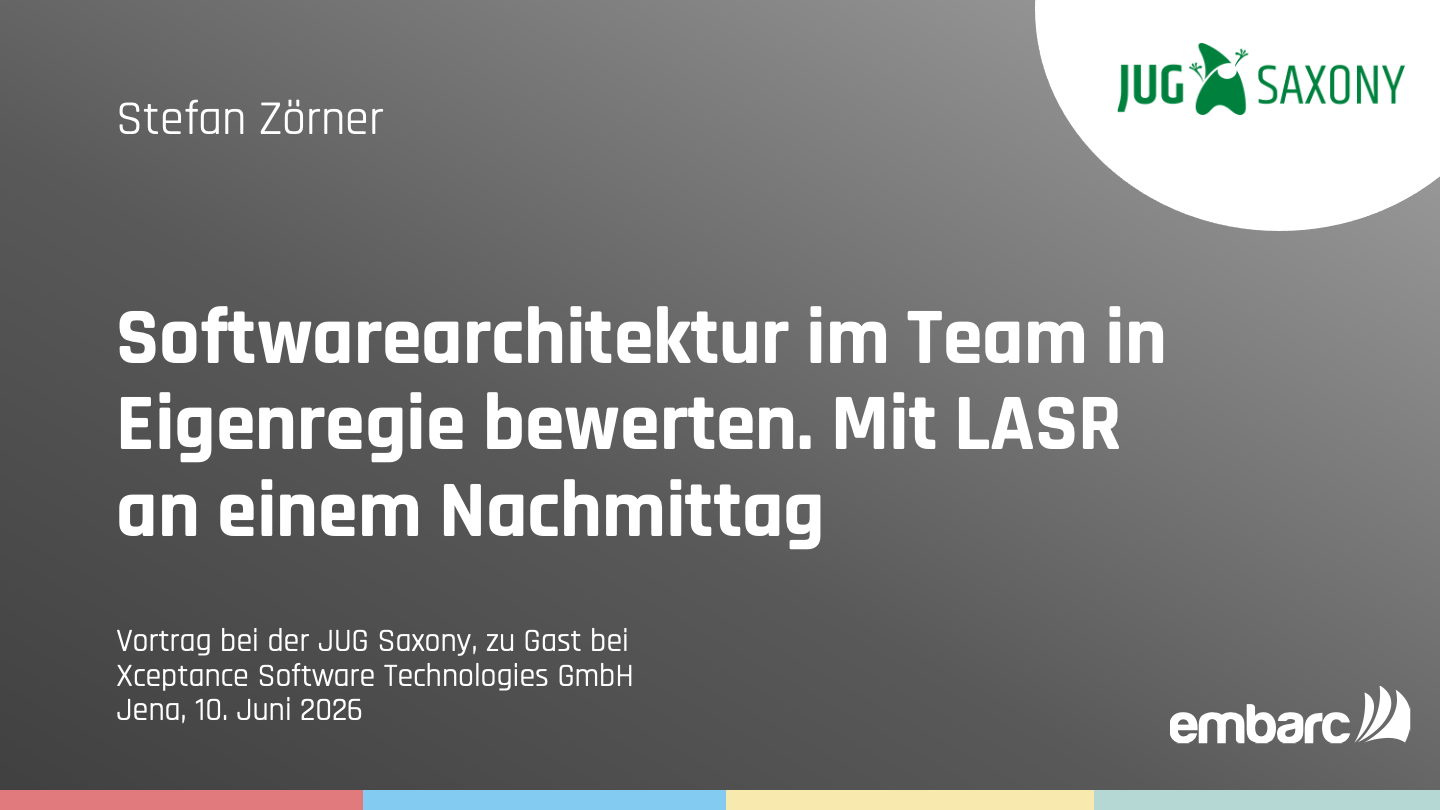 Teaser-Bild für pdf: Softwarearchitektur im Team in Eigenregie bewerten