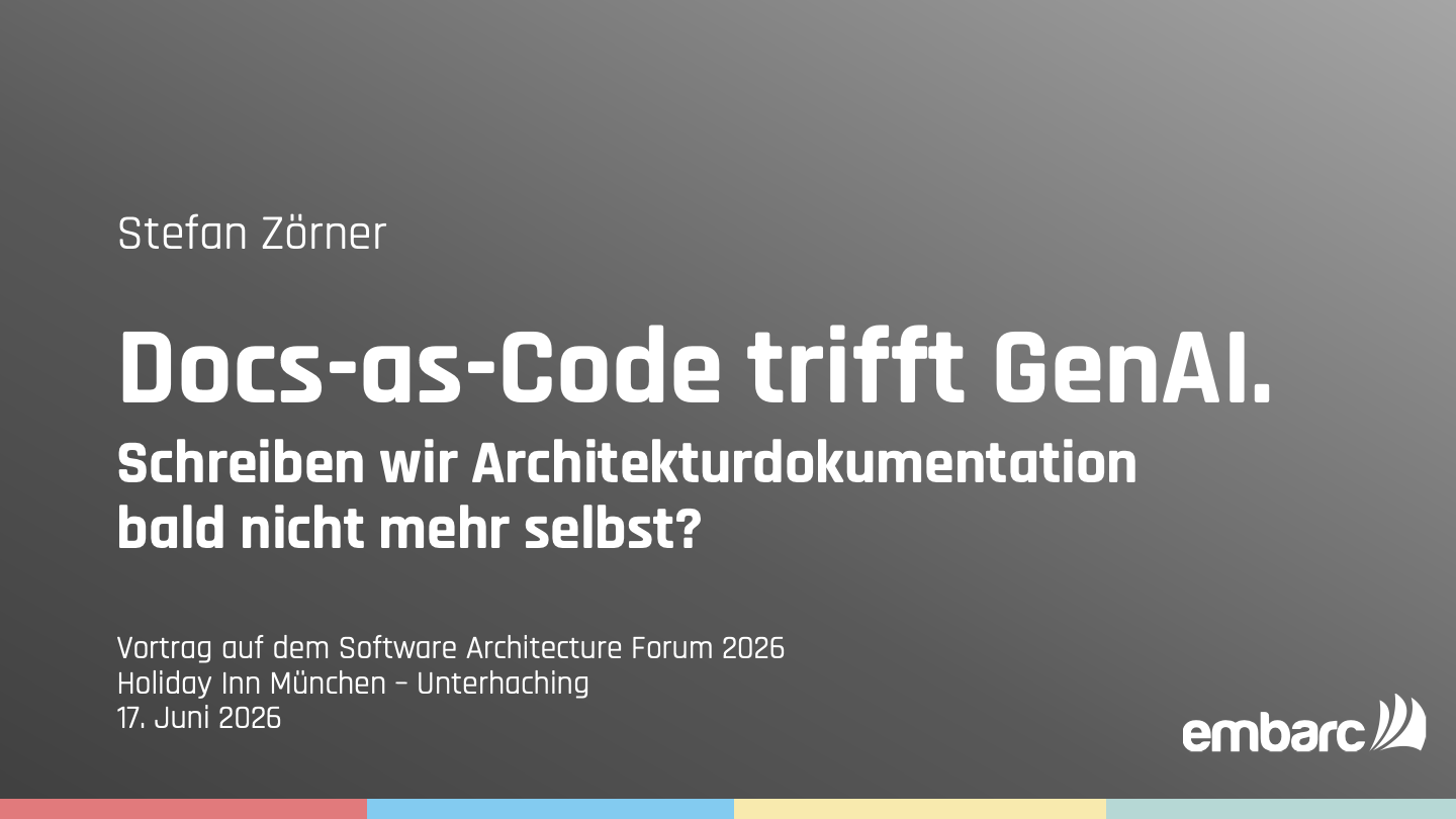 Schreiben wir Architekturdokumentation bald nicht mehr selbst?