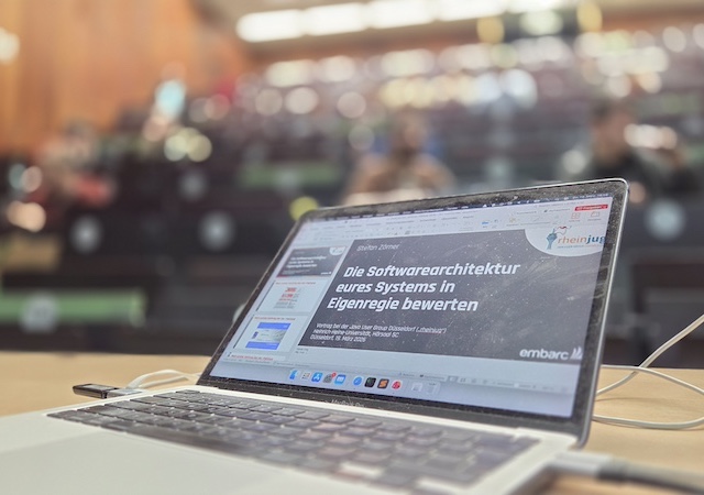 Teaser-Bild für pdf: rheinjug: Eure Softwarearchitektur in Eigenregie bewerten
