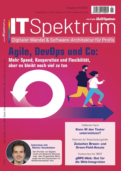 Cover IT Spektrum 01/2024