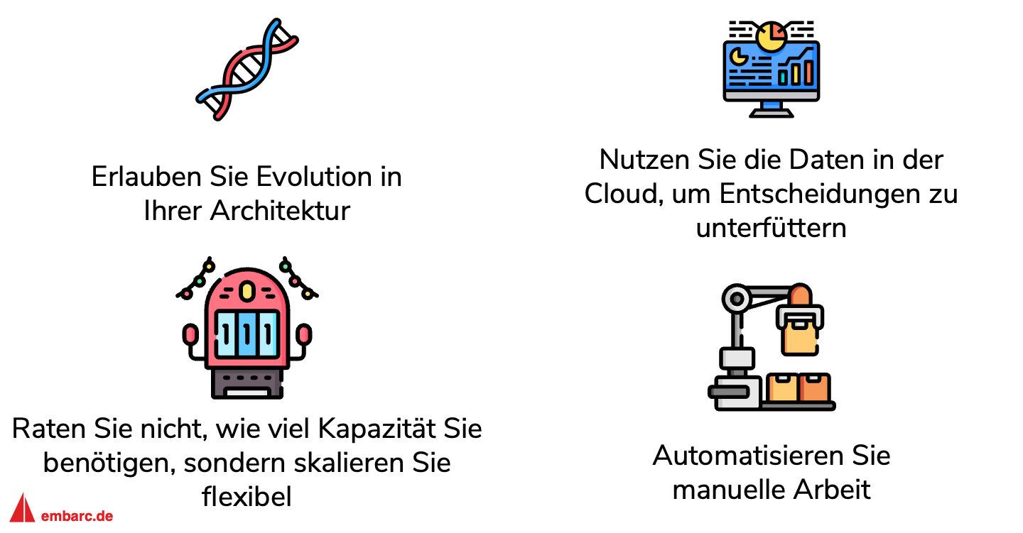 Abb. 3: Allgemeine Designprinzipien zusammengefasst