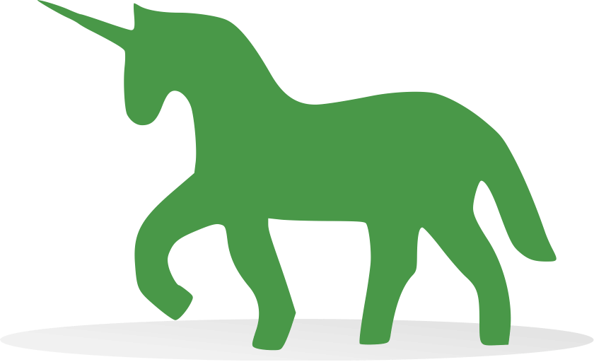 Green Unicorn Logo