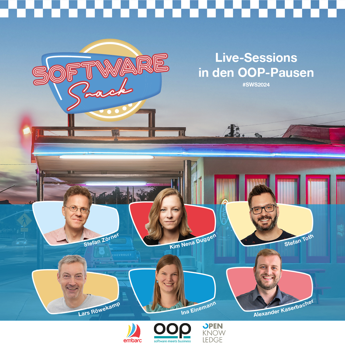 Programmflyer Software Snack 2024 zum Download (PDF)