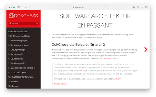 DokChess-Webseite